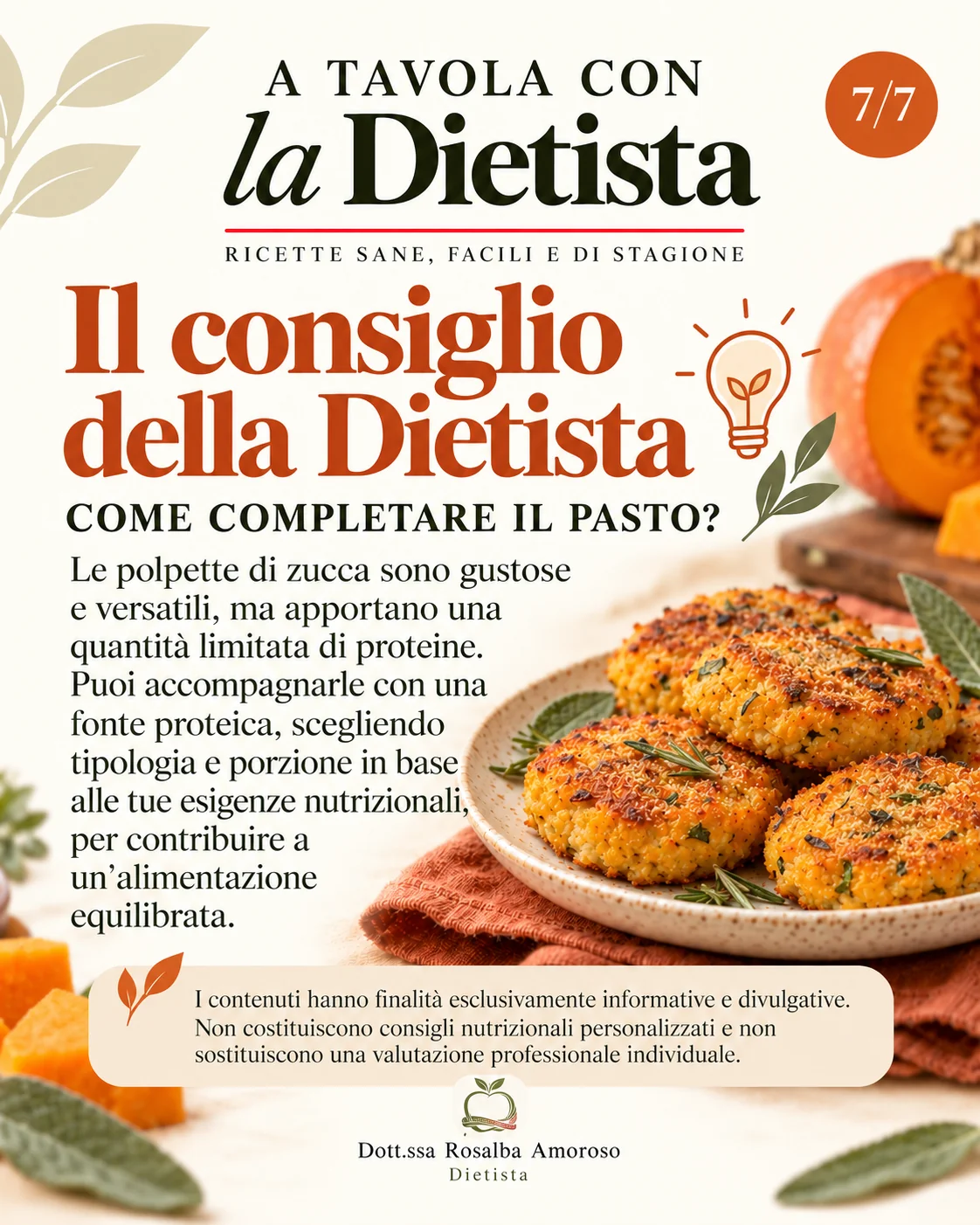 Polpette di zucca al forno – scheda 7 di 7